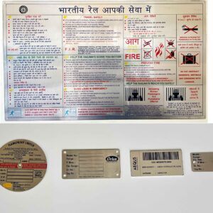 Stainless Steel Name plates