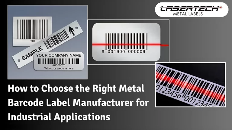 How to Choose the Right Metal Barcode Label Manufacturer for Industrial Applications