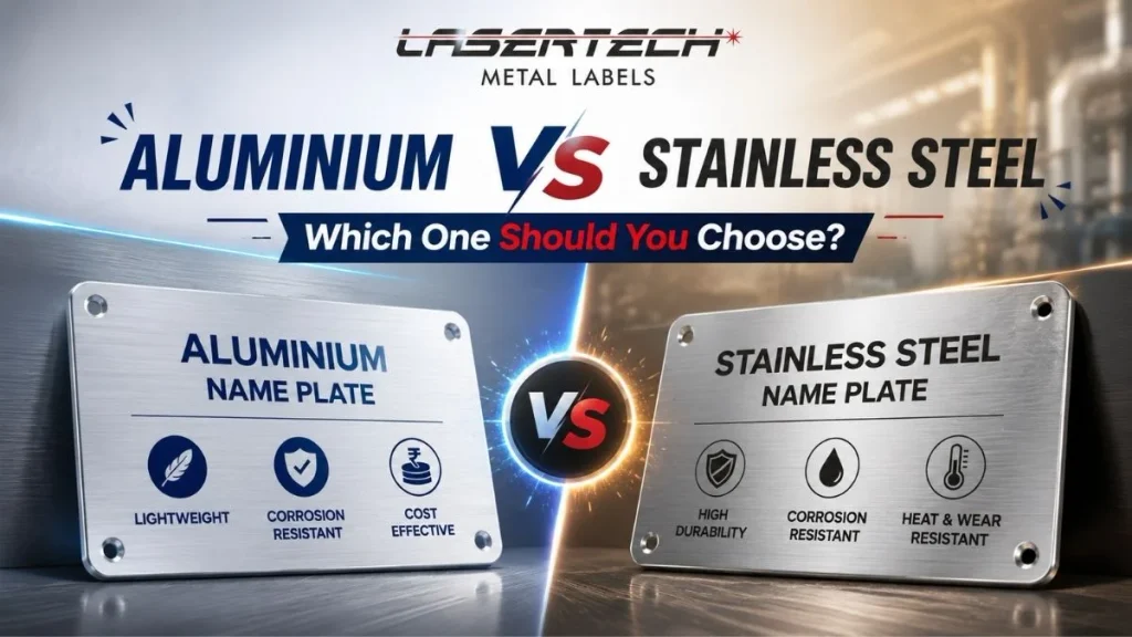 Aluminium vs Stainless Steel Name Plates Which One Should You Choose