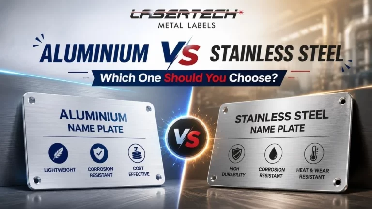 Aluminium vs Stainless Steel Name Plates Which One Should You Choose
